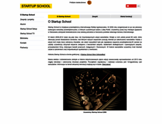 startupschool.pl screenshot