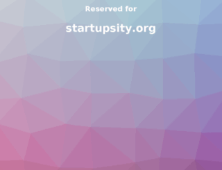 startupsity.org screenshot