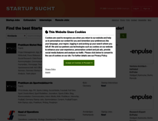 startupsucht.com screenshot