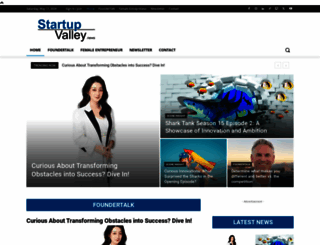 startupvalley.news screenshot