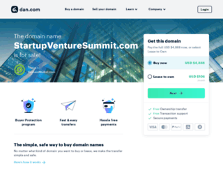 startupventuresummit.com screenshot