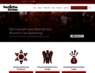 startupvisaservices.com screenshot