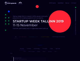 startupweektallinn.com screenshot