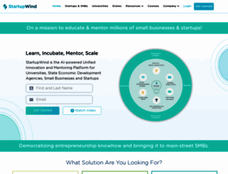 startupwind.com screenshot