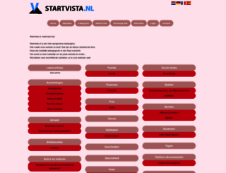startvista.nl screenshot