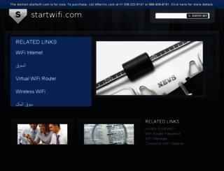 startwifi.com screenshot