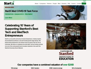 startx.stanford.edu screenshot