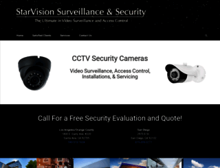 starvisionsurveillance.com screenshot