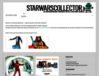 starwarscollector.de screenshot