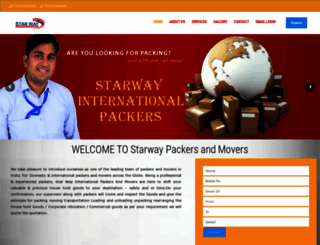 starwaypacker.com screenshot