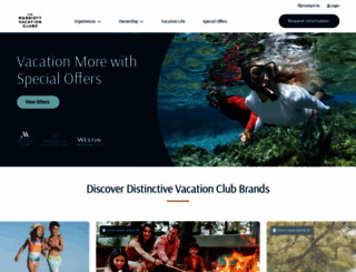 starwoodvacationnetwork.com screenshot
