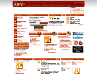 starznew.techtronixcorp.com screenshot