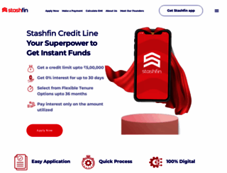 stashfin.com screenshot