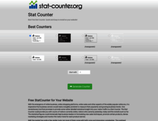 stat-counter.org screenshot