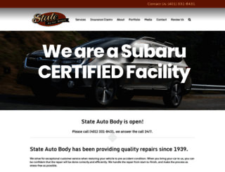 stateautobodyri.com screenshot
