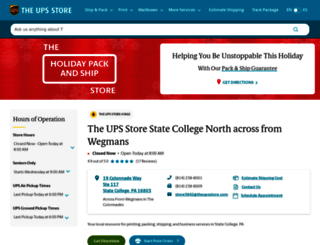 statecollege-pa-5642.theupsstorelocal.com screenshot