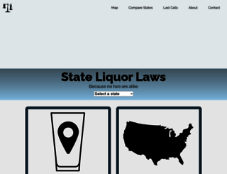 stateliquorlaws.com screenshot