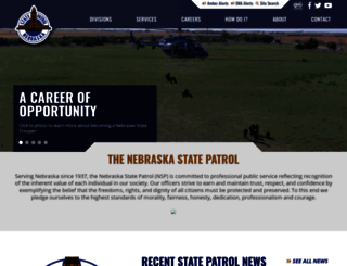 statepatrol.nebraska.gov screenshot