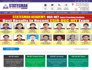 statesmaneduac.com screenshot