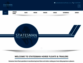 statesmanfloats.co.nz screenshot