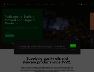 statfold-oils.co.uk screenshot