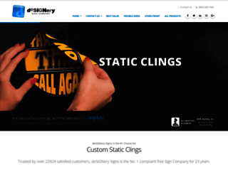 static-cling-stickers.com screenshot