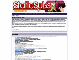 static-subs.com screenshot