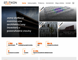 statikon.cz screenshot