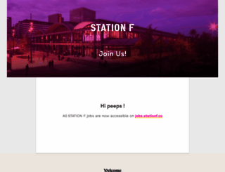 station-f.welcomekit.co screenshot