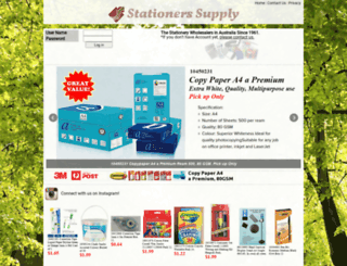 stationers.com.au screenshot