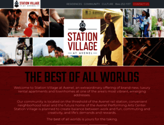 stationvillage.com screenshot