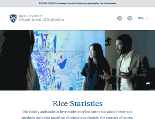 statistics.rice.edu screenshot