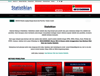 statistikian.blogspot.com screenshot
