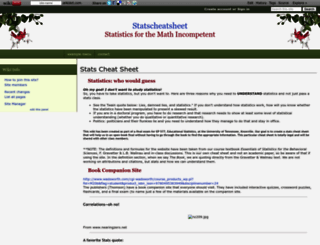 statscheatsheet.wikidot.com screenshot