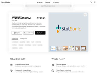 statsonic.com screenshot