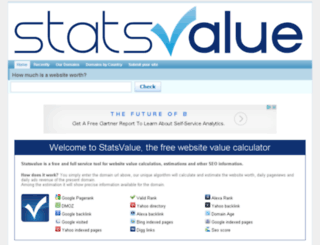 statsvalue.com screenshot