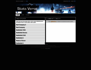 statsverse.com screenshot
