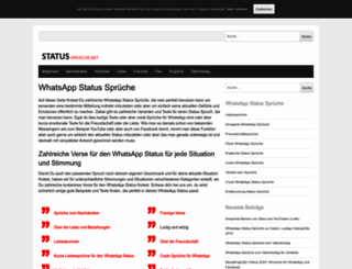 status-sprueche.net screenshot
