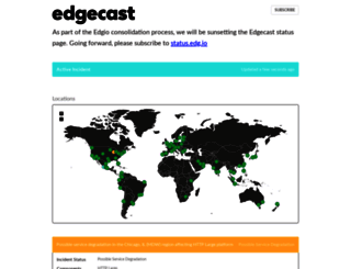 status.edgecast.com screenshot