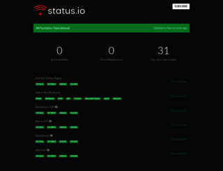status.status.io screenshot