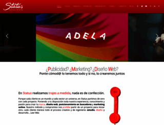 statuspublicidadymarketing.es screenshot