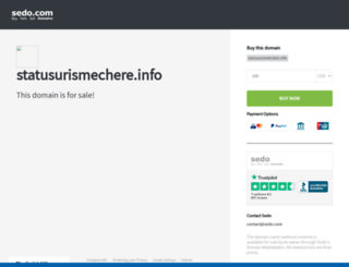 statusurismechere.info screenshot