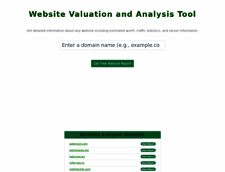 statvoo.com screenshot