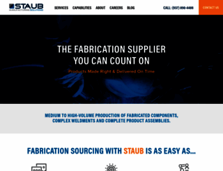staubmfg.com screenshot