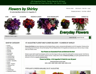staugustine-florist.com screenshot