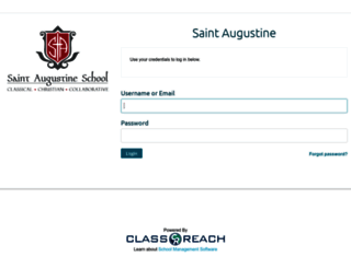 staugustine.classreach.com screenshot