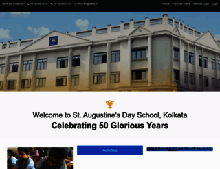 staugustinesdayschool.com screenshot