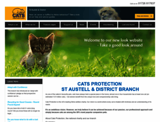 staustell.cats.org.uk screenshot