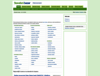stavba-bazar.cz screenshot