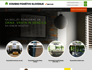 stavbno-pohistvo.org screenshot